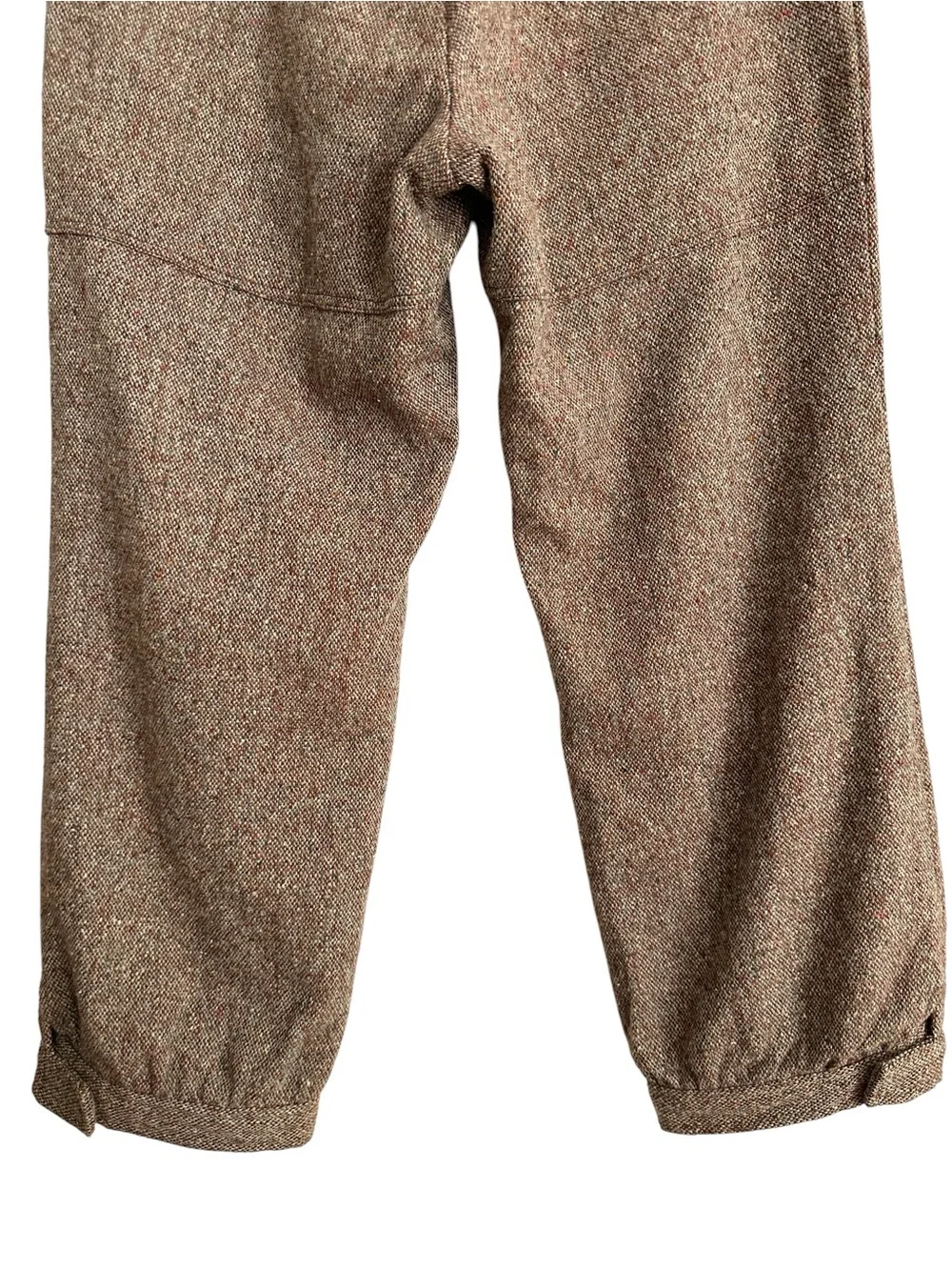 Vintage 50s Wool Tweed Knickerbocker Plus Fours Golf Pants Talon Zip 30 Waist